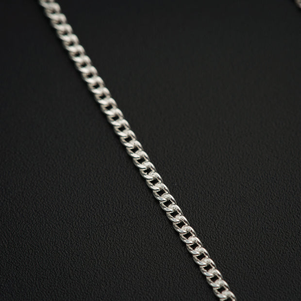 Elegance in Silver: Jaswandi Mangalsutra Chain