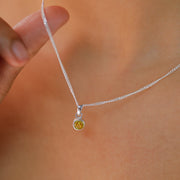 Set de pendentifs arc-en-ciel en zircon cubique et argent sterling 92,5 ̧