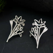 Rajanigandha Elegant Silver Earrings for a Stunning Look